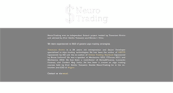 Desktop Screenshot of neurotrading.com